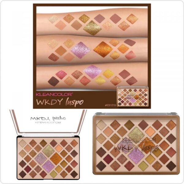 PALETA DE SOMBRA KLEANCOLOR WKDY